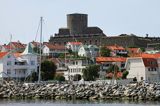 Marstrand, port jachtowy i twierdza. Szwecja Zachodnia, Kattegat