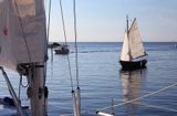 jacht, port na wyspie Masskar, Finlandia, Zatoka Botnicka