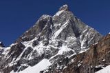 szczyt Matterhorn, po włosku Cervino, ośrodek narciarski Breuil-Cervinia, Włochy