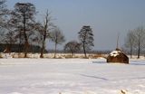 Mazowiecki Park Krajobrazowy, stóg siana