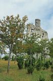 Mirów ruiny zamku szlak Orlich Gniazd