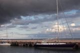 idzie burza, port Montu, wyspa Sarema, Saaremaa, Estonia comming storm, Montu harbour, Saaremaa Island, Estonia