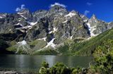 Tatry Morskie Oko, Mięguszowiecki Szczyt Czarny, Mięguszowiecka Przełęcz pod Chłopkiem, Mięguszowiecki Szczyt Pośredni, MIęguszowiecki Szczyt, Cubryna, Mnich