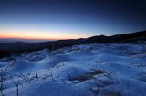 przed świtem, Bukowe Berdo, Bieszczady