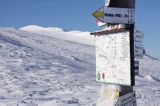 drogowskaz na Przełęczy Orłowicza, Bieszczady