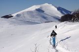 na Połoninie Wetlińskiej, w tle Smerek, Bieszczady