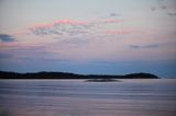 o świcie koło Narron, Szwecja, Zatoka Botnicka