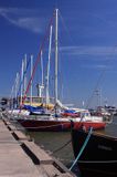 port w Nidzie na Mierzei Kurońskiej, Zalew Kuroński, Neringa, Litwa Nida harbour, Curonian Spit, Curonian Lagoon, Neringa, Lithuania