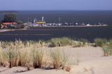 port w Nidzie na Mierzei Kurońskiej, Zalew Kuroński, Neringa, Litwa Nida harbour, Curonian Spit, Curonian Lagoon, Neringa, Lithuania