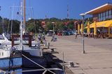 port w Nidzie na Mierzei Kurońskiej, Zalew Kuroński, Neringa, Litwa Nida harbour, Curonian Spit, Curonian Lagoon, Neringa, Lithuania