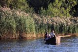 łódka na rzece Niemen, Park Regionalny Delty Niemna, Litwa Nemunas river, Nemunas Delta, Lithuania