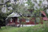 chata we wsi Niewistka, Pogórze Dynowskie