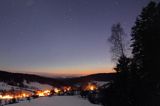 nocne, gwiaździste niebo, Bieszczady