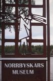 na wyspie muzeum Norrbyskar, były największy tartak Europy, Szwecja, Zatoka Botnicka