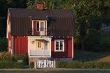 Szwedzki dom w Norrkvarn, Kanał Gota, Gotajski, Szwecja