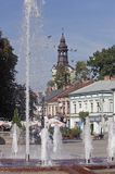 Nowy Sącz, fontanna na Rynku