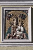 Nowy Sącz, Matka Boża z Dzieciątkiem - obraz na ścianie kościoła św. Ducha