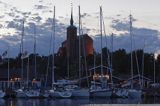 port jachtowy - marina w Nynashamn, Szkiery Szwedzkie, Archipelag Sztokholmski, Szwecja