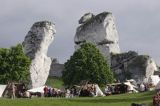 Ogrodzieniec, V Najazd Barbarzyńców, obozowisko