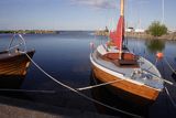 port rybacki i jachtowy Boda na Olandii, basen łodziowy Szwecja