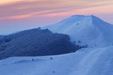 Osadzki Wierch, zima na Połoninie Wetlińskiej, Bieszczady