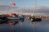 Marina, port jachtowy w Oster Hurup, Jutlandia, Kattegat, Dania