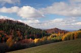 jesień na Ostrem, Bieszczady