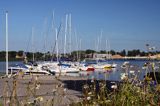 port jachtowy w Parnu, Estonia Marina in Parnu, Estonia