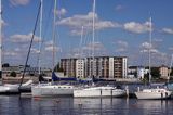 port jachtowy w Parnu, Estonia Marina in Parnu, Estonia