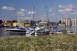 port jachtowy w Parnu, Estonia Marina in Parnu, Estonia