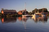 port w Pavilosta, Łotwa Pavilosta harbour, Latvia