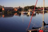 port w Pavilosta, Łotwa Pavilosta harbour, Latvia