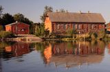 muzeum historii regionalnej w Pavilosta, Łotwa Regional history museum in Pavilosta village, Latvia