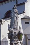 Figura Matki Bożej przy kościele św Jana Apostoła i Ewangelisty w Pińczowie