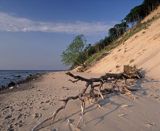 Plaża Wolin, Woliński Park Narodowy, wybrzeże Bałtyku i klif