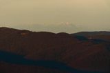 Tatry, widok z Połoniny Wetlińskiej, Bieszczady, poranek 26.10.2014