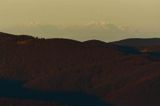 Tatry, widok z Połoniny Wetlińskiej, Bieszczady, poranek 26.10.2014