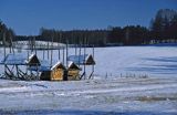 wieś Gonczary, Podlasie, brogi