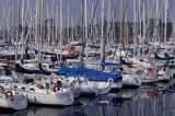 marina w Port la Foret, Finistere, Bretania, Francja