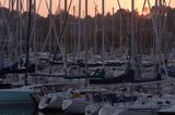 marina w Port la Foret, Finistere, Bretania, Francja