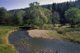 Potok Zawoja, Nieznajowa, Beskid Niski, Magurski Park Narodowy