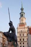 Poznań, Stary Rynek Ratusz i fontanna Marsa