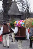 Rabka, palmy wielkanocne, Niedziela Palmowa, kościół pw św Marii Magdaleny