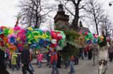 Rabka, palmy wielkanocne, Niedziela Palmowa, kościół pw św Marii Magdaleny