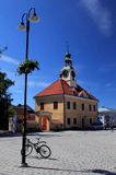 Rauma, stare miasto, ratusz i Rynek, Finlandia, Zatoka Botnicka