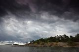 Chmury nad Riso, szwedzkie szkiery wschodnie, Szwecja