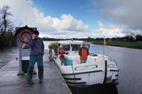 Island mooring - wyspa cumownicza przed mostem w Roosky, rzeka Shannon, rejon Górnej Shannon, Irlandia