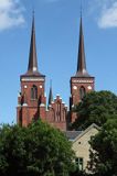 Katedra w Roskilde, Roskilde Fjord, Zelandia, Dania