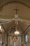Rossoszyca zabytkowy kościół drewniany, powiat Sieradz