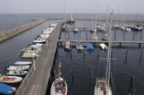 port jachtowy w Glowe na wyspie Rugia, Niemcy